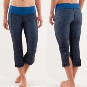 lululemon athletica Blue and Gray Leggings